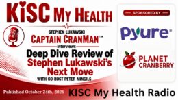 Stephen Lukawski RFI Cranova Planet Cranberry with Peter Mingils on KISC My Health Radio
